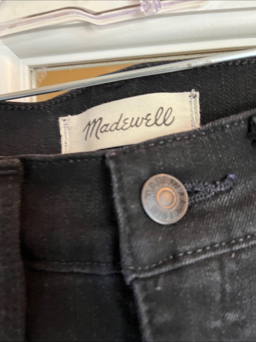 Madewell Black Skinny Jeans - Picture 2 of 4